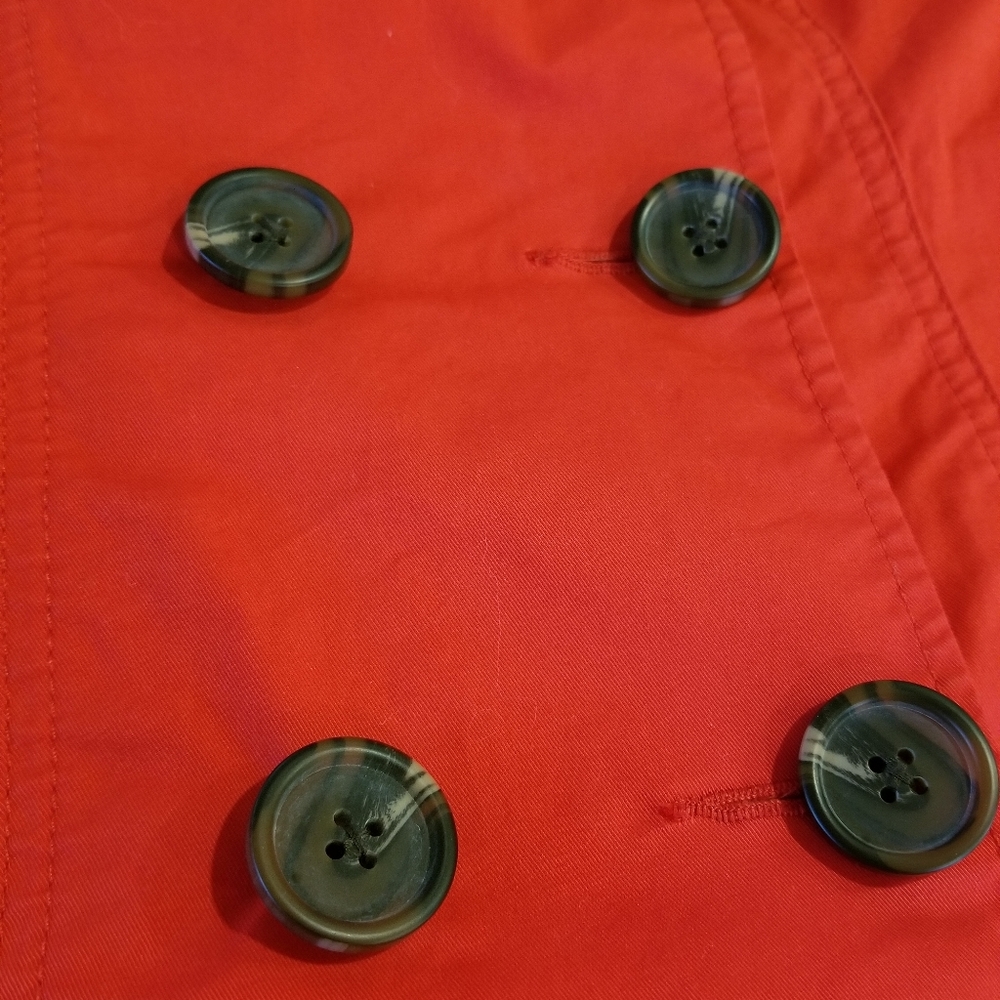 👗CABI RED SLEVELESS DRESSCOAT. - Picture 7 of 16